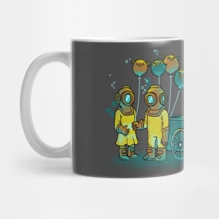 the Balloon fish vendor Mug